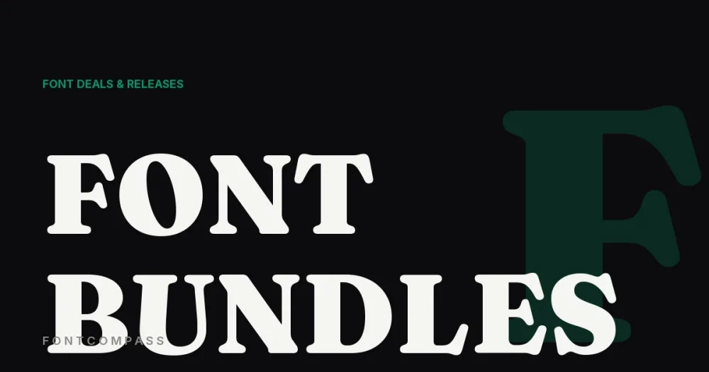 Best Font Bundles for Small Business Owners - FontCompass cover