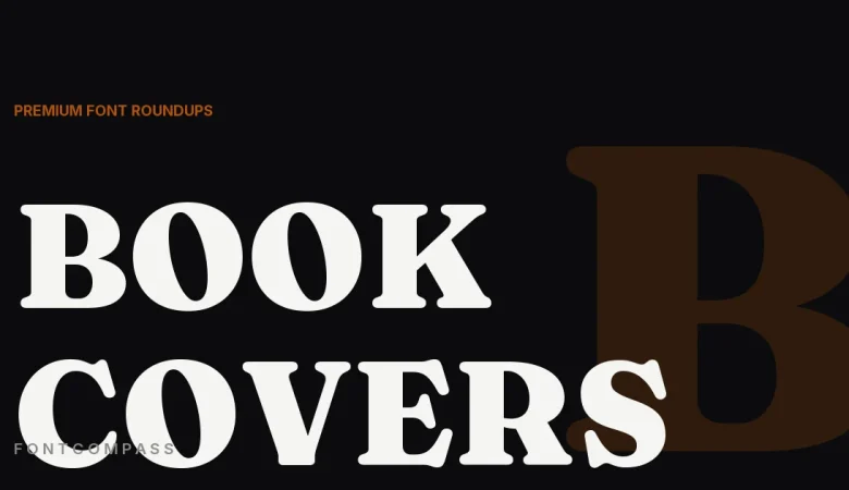 Best Premium Fonts for Professional Book Cover Design - FontCompass cover