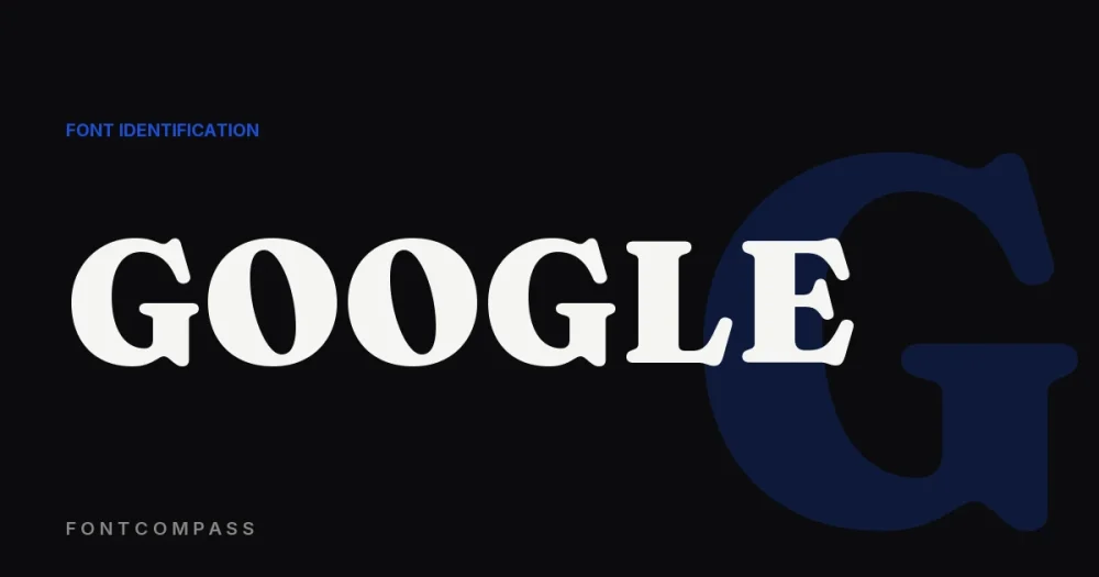 What Font Does Google Use? (Product Sans to Google Sans) - FontCompass cover