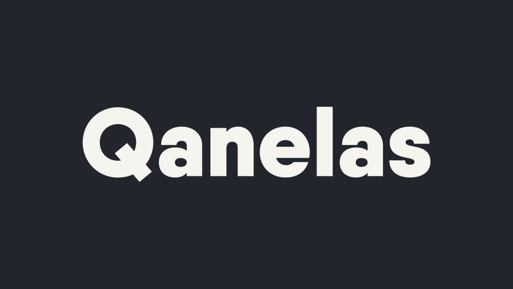 Qanelas Font Free Download: Thin + Black, Commercial OK