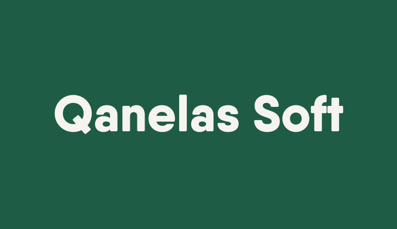 Qanelas Soft Font Free Download: 2 Official Weights
